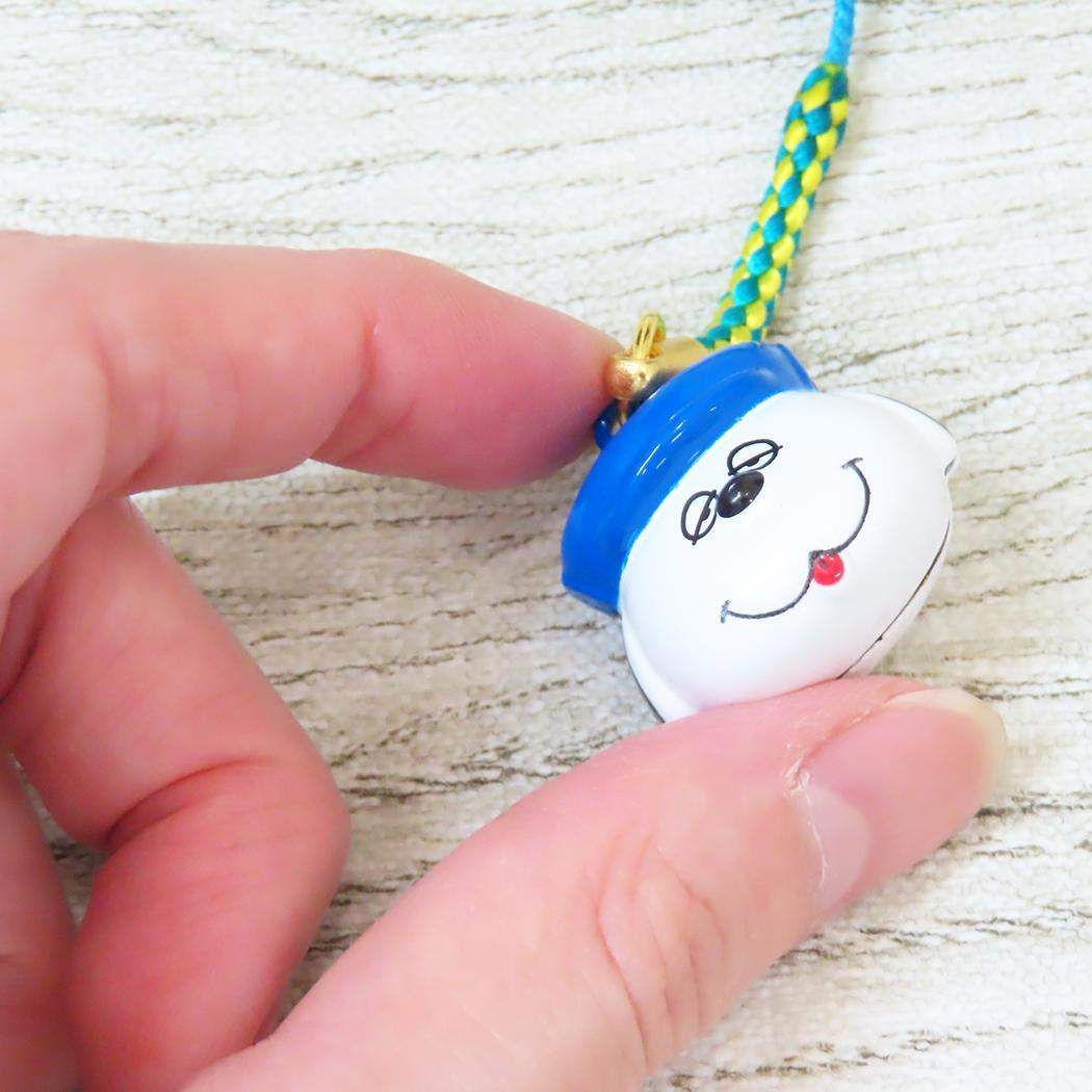 メール便】スヌーピー マスコットキーホルダー マスコット鈴 顔鈴根付