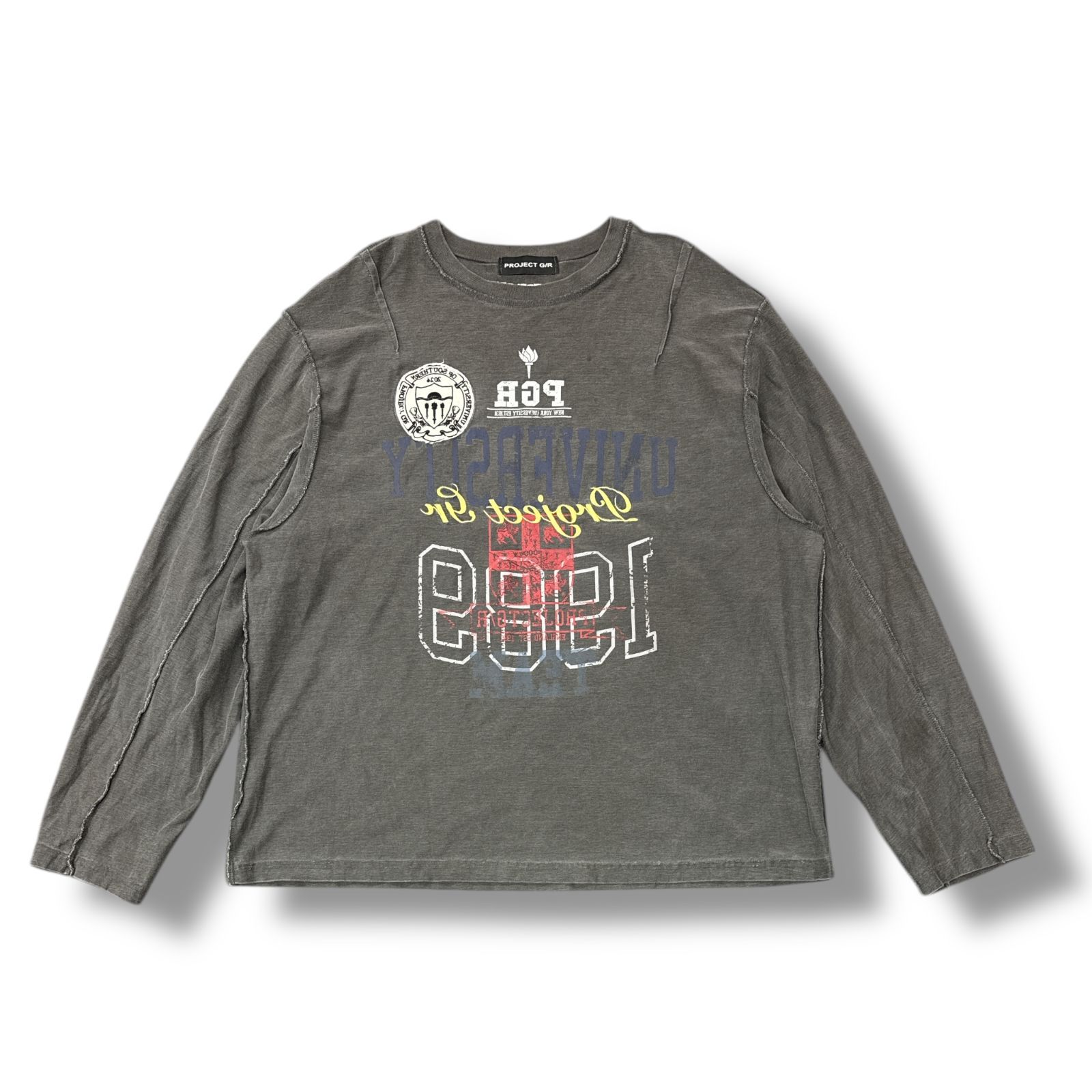 参考上代46200円 PROJECT G/R Inside Out Long Sleeve インサイド 