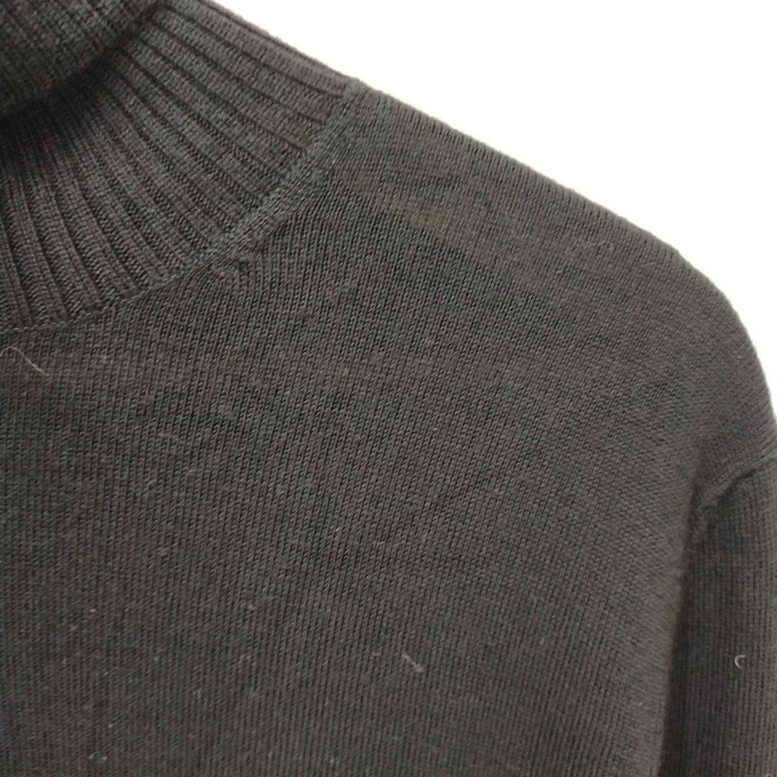 CHRISTIAN DADA 2WAY ボトルネック プルオーバー ニット 36 ブラウン クリスチャンダダ KL4CLQSB06 クリスチャンダダ CHRISTIAN DADA タートルネックニット メンズ