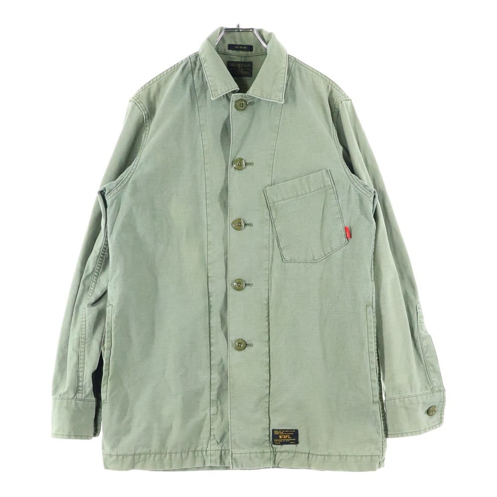 新品未使用品　ダブルタップス　WTAPS ミリタリーシャツ WTAPS ダブルタップス 20SS 201BRDT-SHM02 BUDS LS/SHIRT バッツ