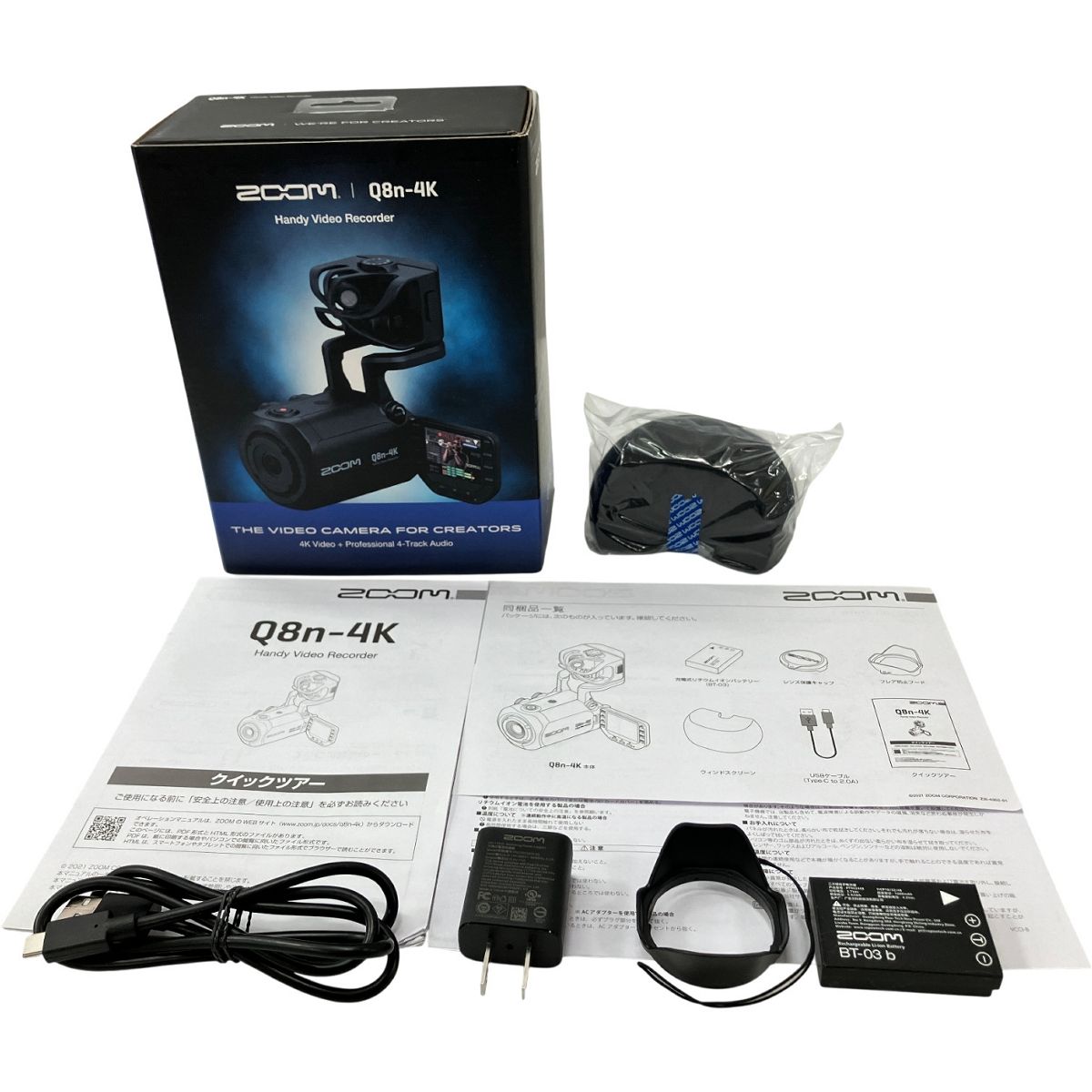 ZOOM Q 8 n 4 k Handy Video Recorder ハンディ ビデオカメラ ズーム