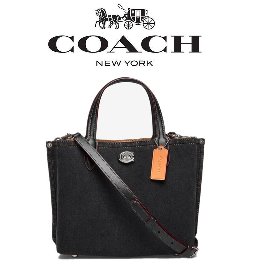 コーチバッグ＞COACH/コーチバッグ ハンドバッグ トートバッグ CR708 ブラック 2WAY ショルダーバッグ クロスボディー レディースバッグ  斜めがけバッグ アウトレット品 紙袋付属 新品未使用 - メルカリ