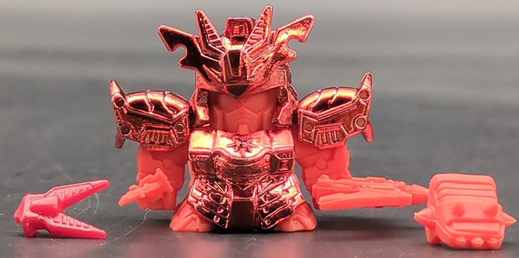 バンダイ SDガンダムR SDガンダムR 烈光頑駄無 闘破の鎧タイプ 赤色