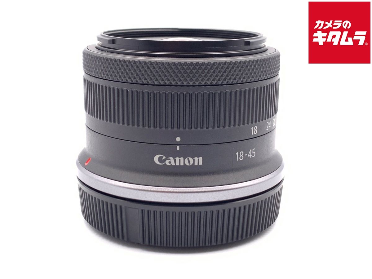 Canon RF-S18-45mm F4.5-6.3 IS STM 【公式通販】 RF-S 18-45mm F4.5-6.3 IS STM　レンズフード付き
