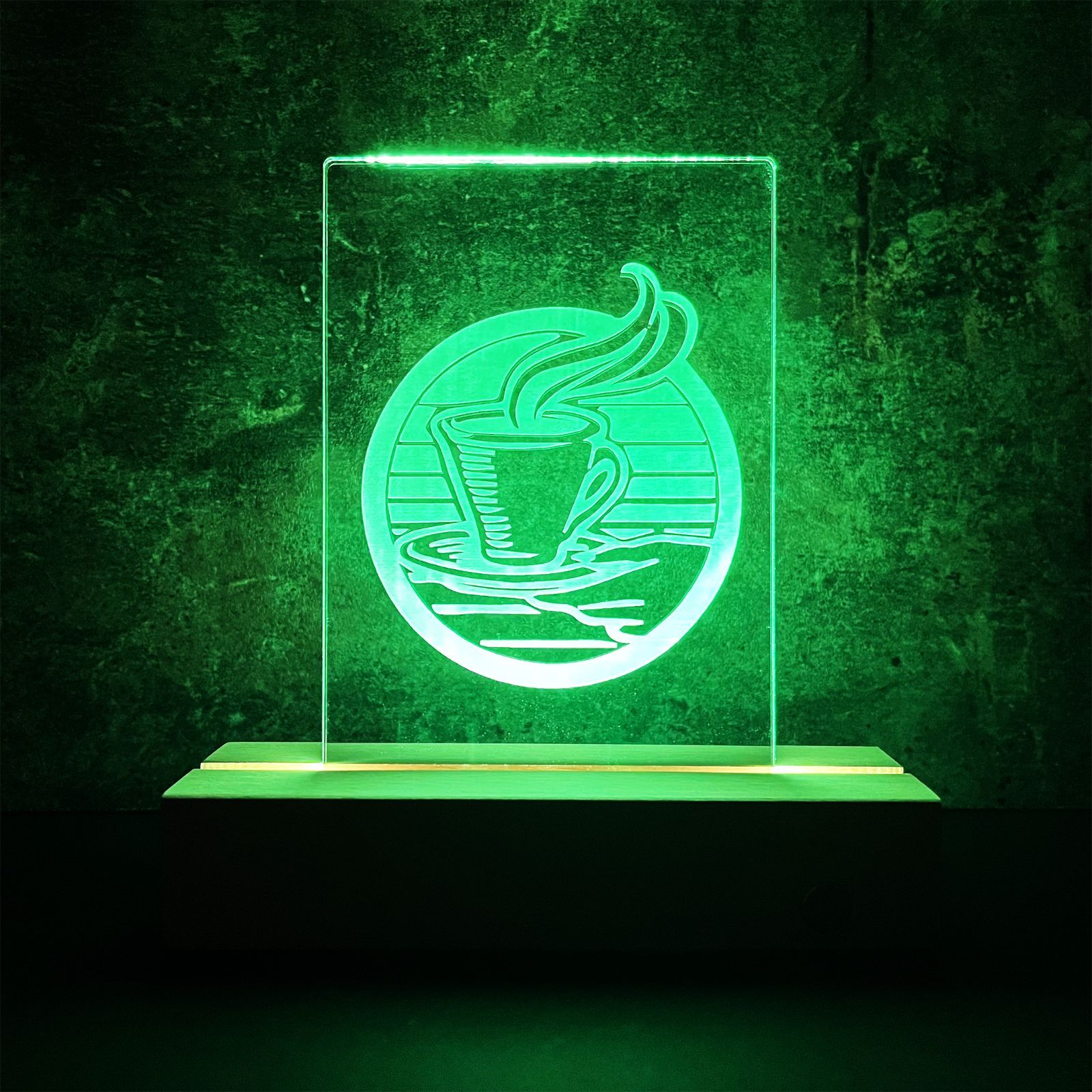 Coffee Shop」ネオンサイン 小型 ラインアート 置物 オブジェ LED 間接