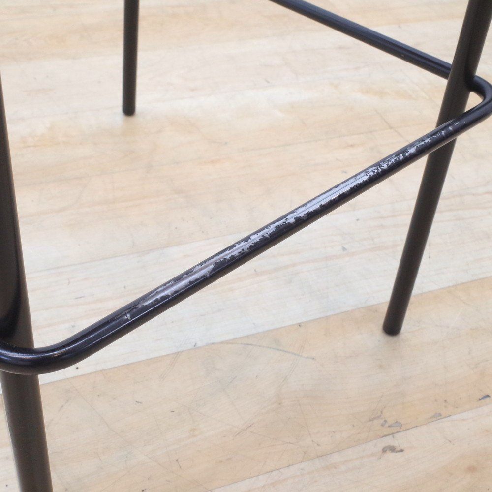 UCHIDA 内田洋行 RBK-2HB ハイチェア グリーン 木目 ハイカウンター カウンターチェア H930 カフェ スタッキング EG14092 オフィス家具 MARWIL-DEMENAGEMENTS_CH