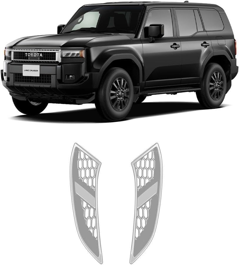 ランドクルーザー 250 フロントコーナーガーニッシュ メッキ 外装