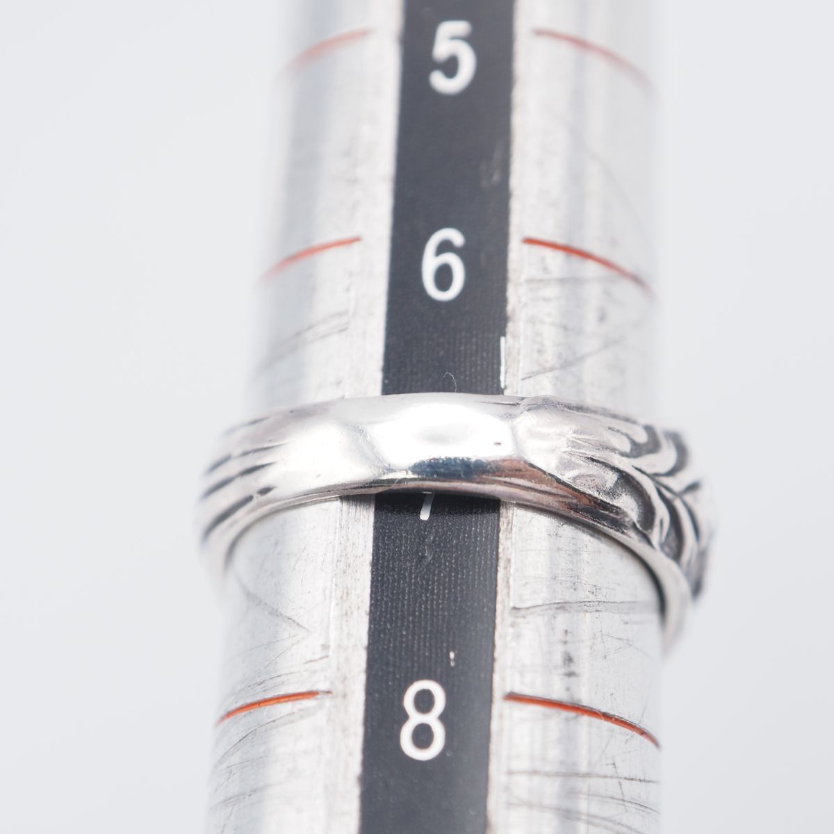 シルバーリング ヴィンテージ シルバー925 刻印あり B593 オニキス SILVER刻印 カレッジリング デザイン シルバー