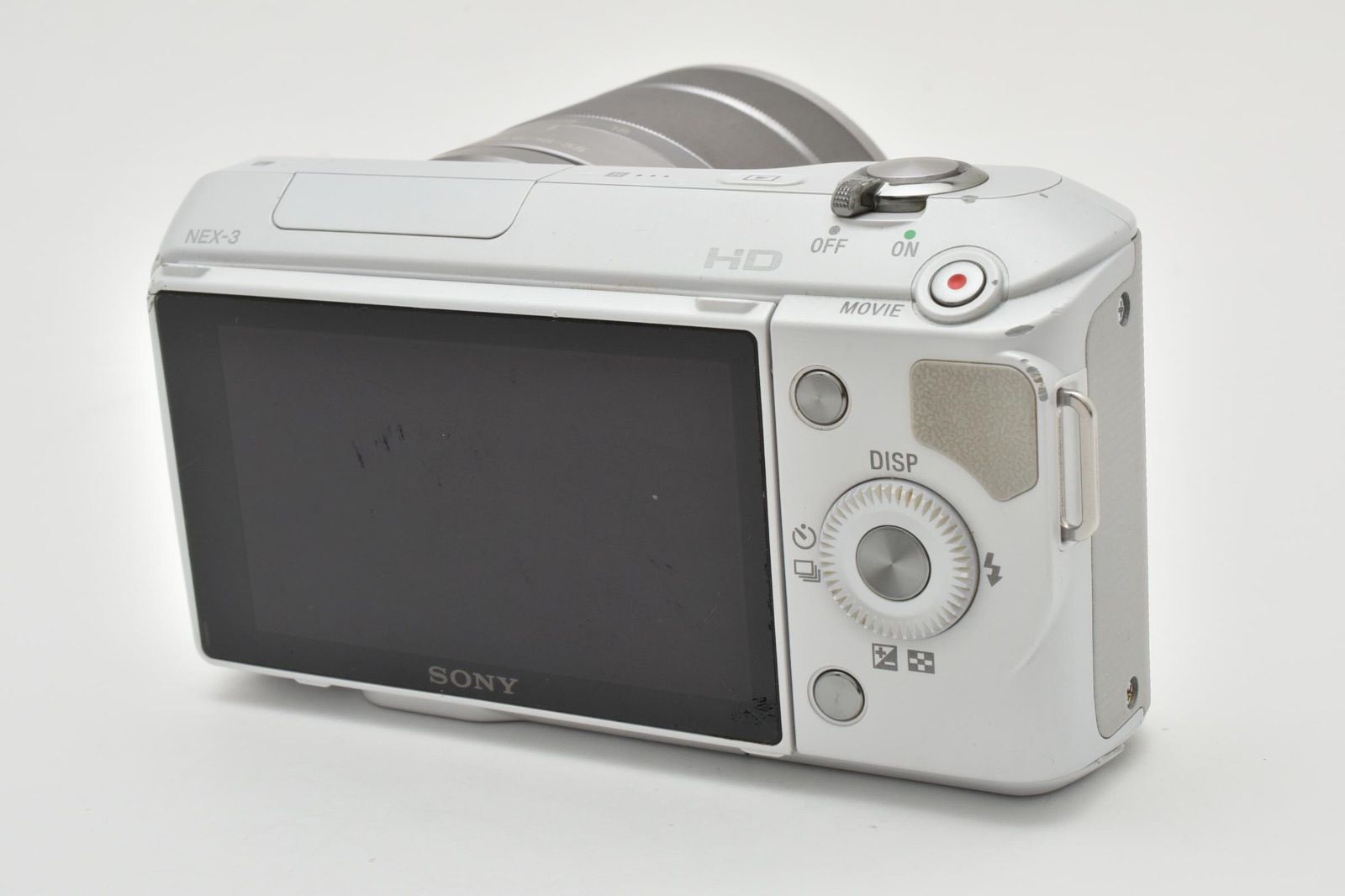 ☆実用品☆ SONY ソニー α NEX-3 ボディ ホワイト + SEL1855 E