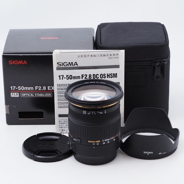 しければご ヤフオク! SIGMA 17-50mm F2.8 EX DC OS HSM - 美品