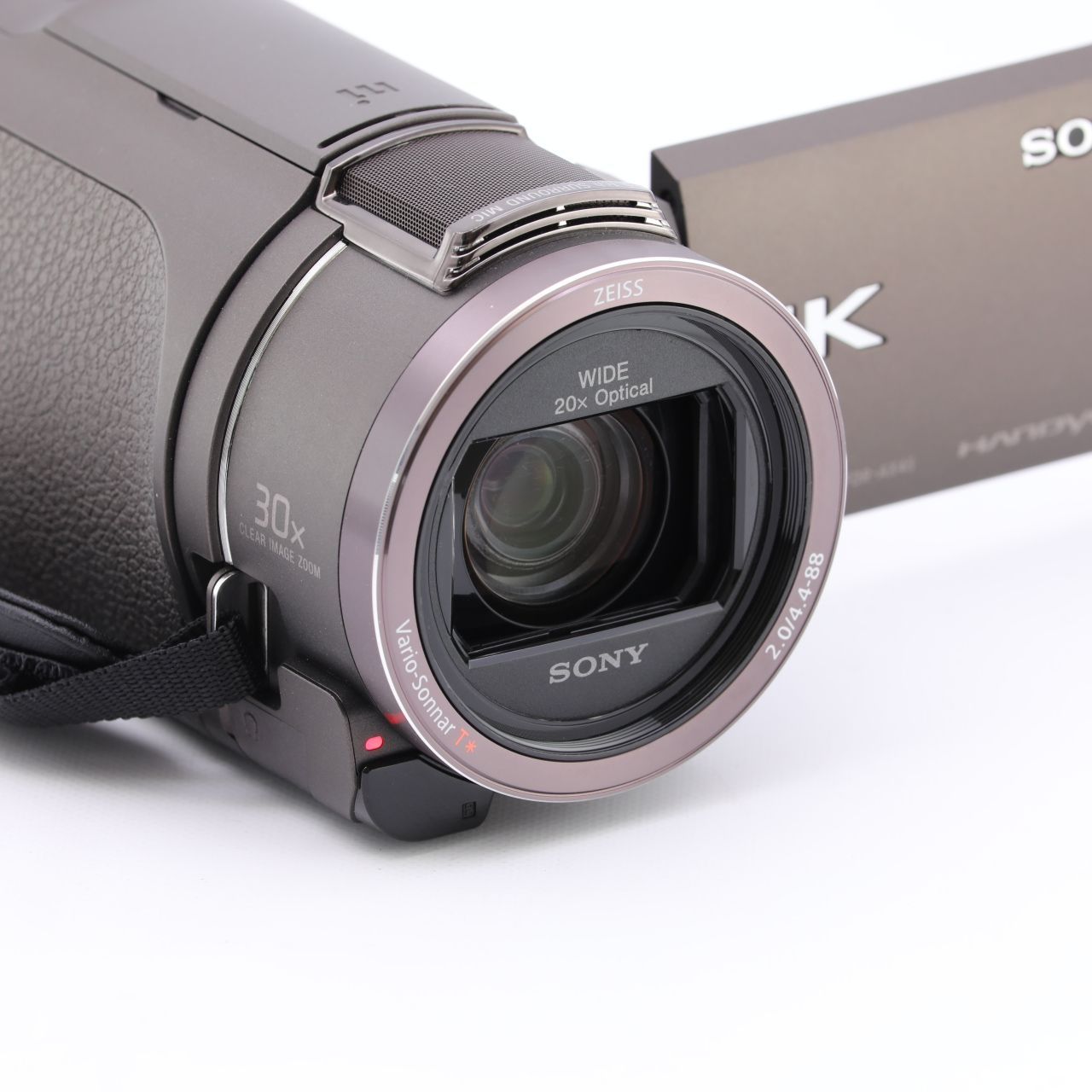 ソニー   4K   ビデオカメラ   Handycam   FDR-AX45   ブロンズブラウン   内蔵メモリー64GB   光学ズーム20倍 - 3