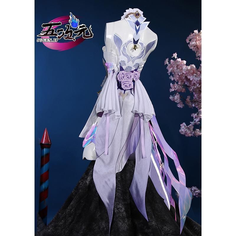 ♥ 江南猫次 崩壊3rd エリシア コスプレ 真我?人の律者 衣装 CS0924BJ ハロウィン