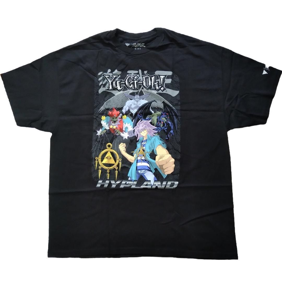 遊戯王 Tシャツ 2XL 黒 闇バクラ アニメ hypland ♥ *