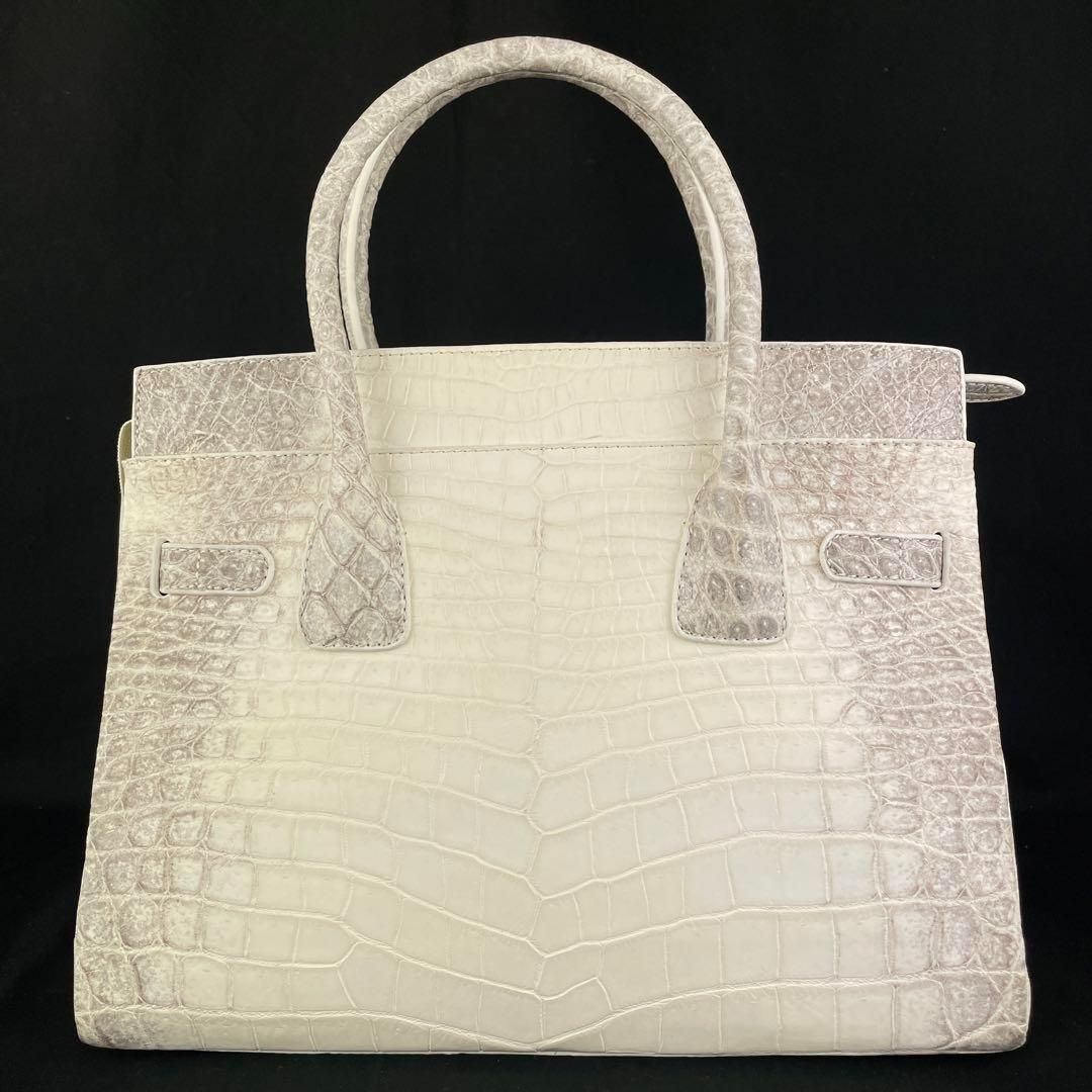 特別価格】高級 レア ヒマラヤ クロコダイルバッグ TK35③ - メルカリ 