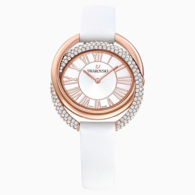 SWAROVSKI スワロフスキー DUO デュオ ウォッチ 33mm ホワイト 5484385【2019NEW】