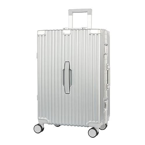 [タビトラ] スーツケース キャリーケース アルミフレーム 大型 機内持込 レト