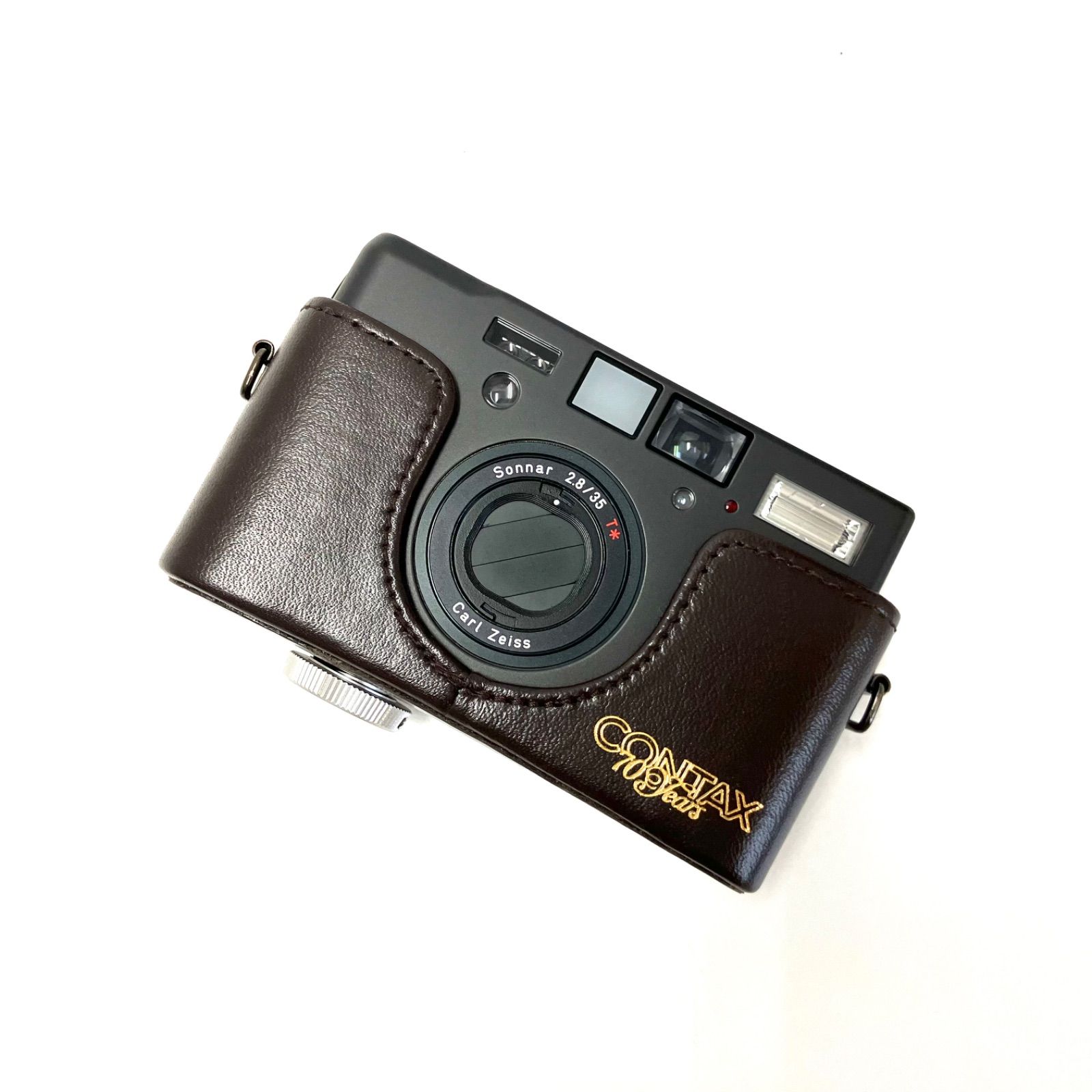 758360】 CONTAX T3 70周年記念モデル TITANIUM BKACK データバック付き 新品級 極美品 - メルカリ