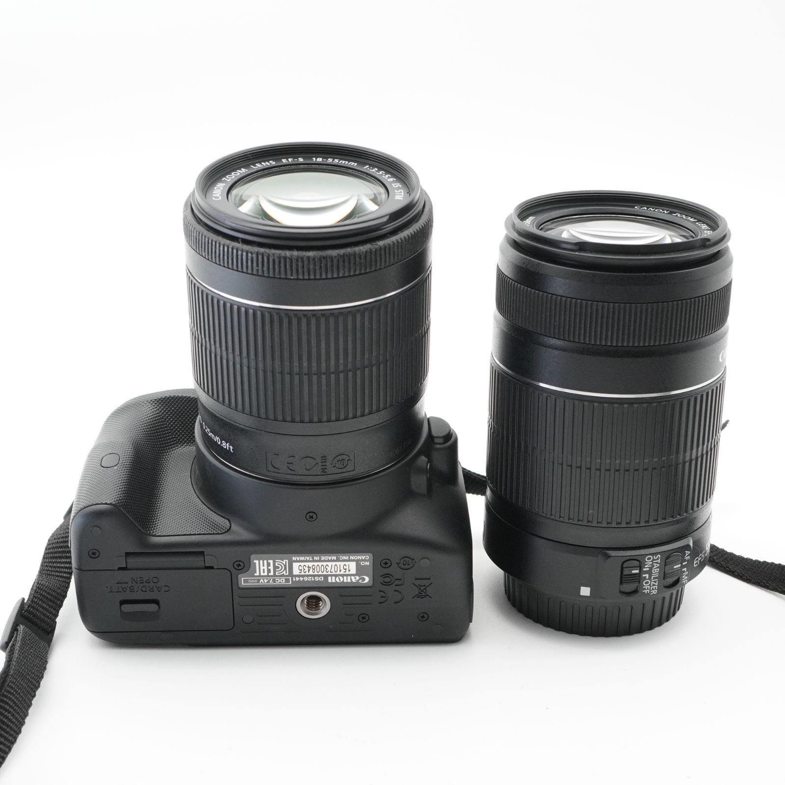 美品 送料無料 即購入OK Canon キヤノン EOS Kiss X7 ダブルズーム EF
