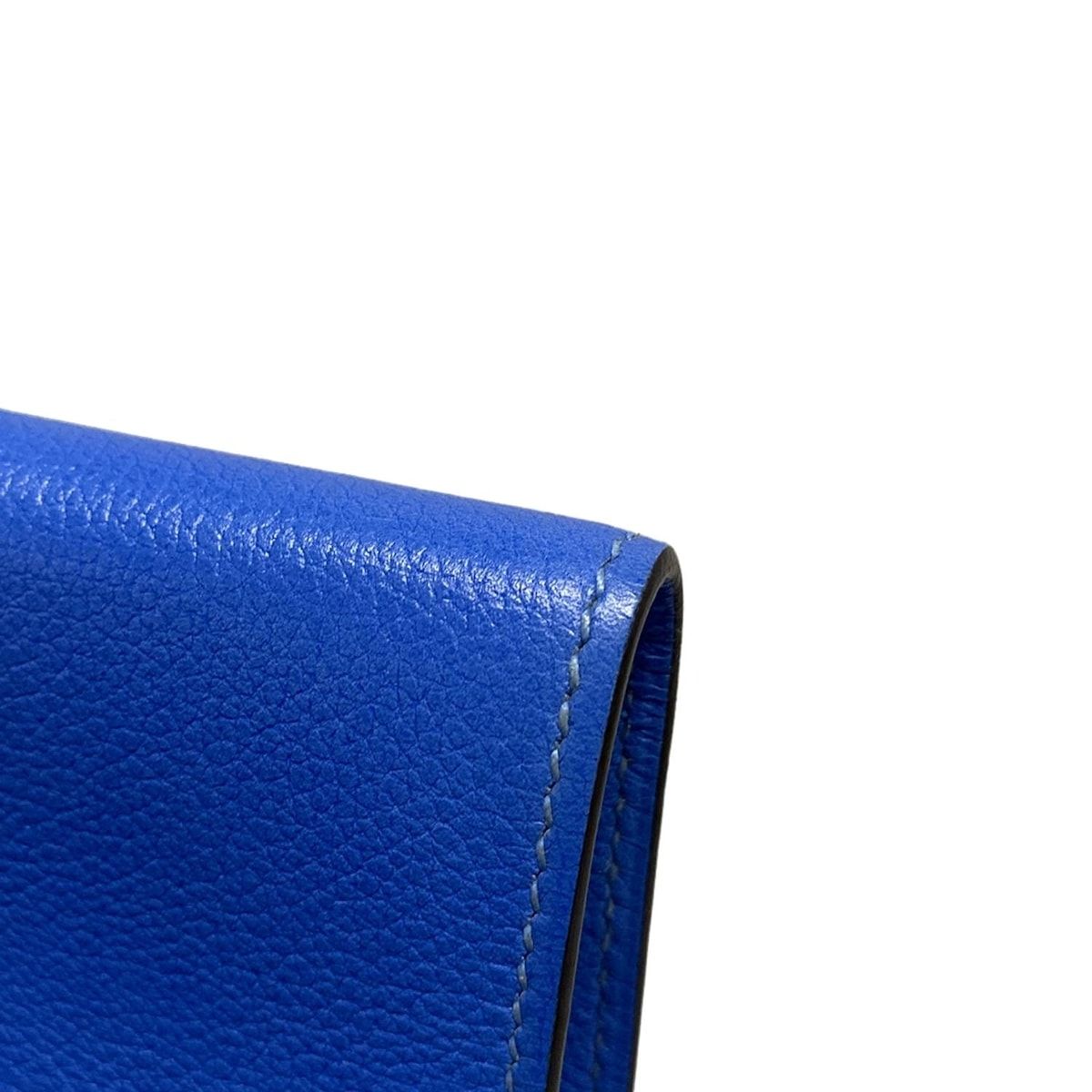 HERMES エルメス クラッチバッグ プリプラ ブルーイドラ×ライトブルー DECORATOM_COM_BR