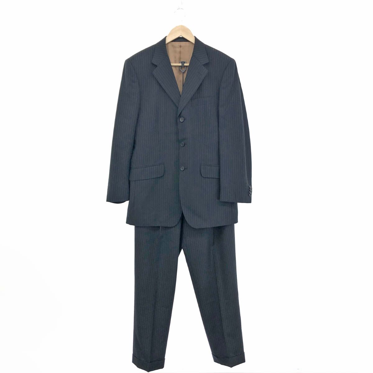 Paul Smith ポールスミス  3Bスーツ サイズL  ブラック ウール メンズ 　240002225781