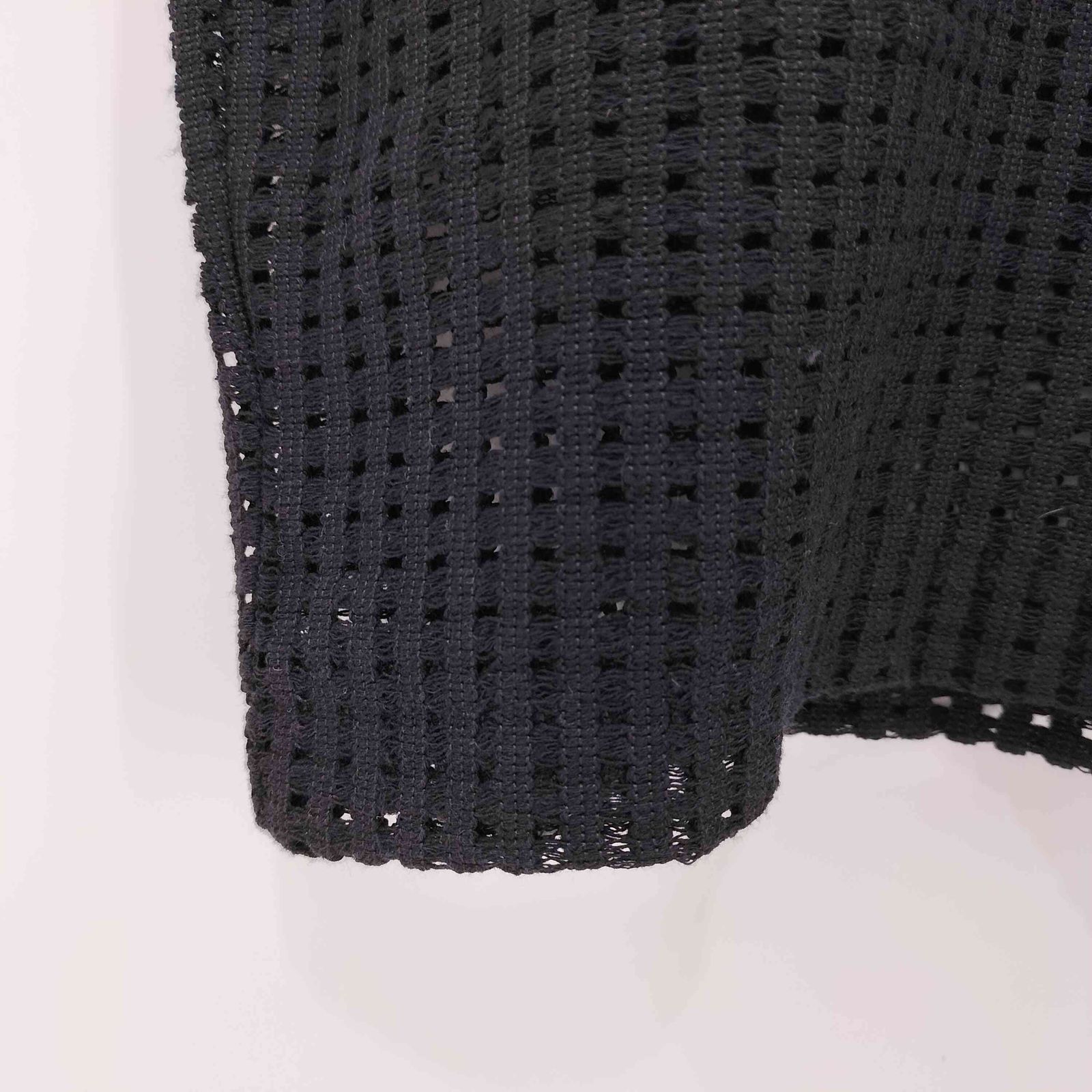 【新品】 ZARA クロシェ　メッシュ　ニット　オープンカラーシャツ　XL Yahoo!オークション - ZARA(ザラ) メッシュオープンカラーシャツ