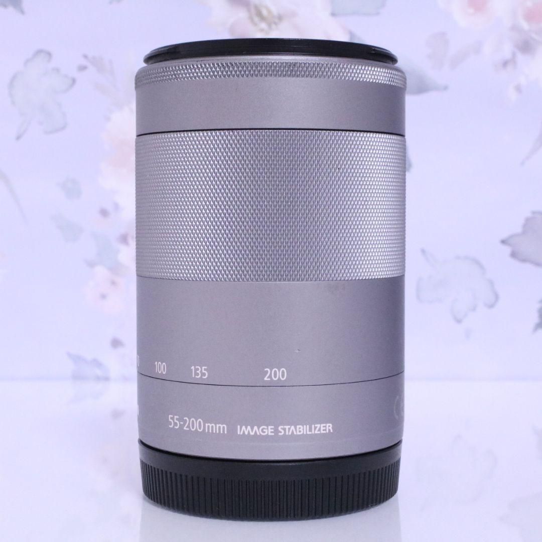 Canon キヤノン 望遠ズームレンズ EF-M55-200mm F4.5-6.3 IS STM