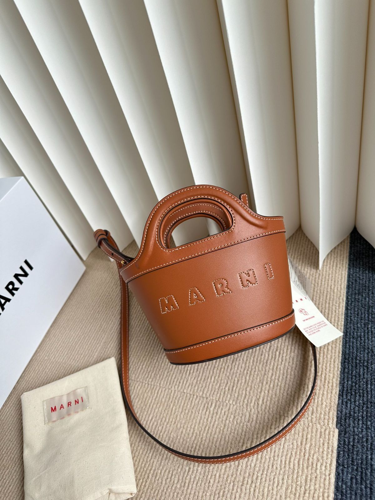 极美品⭐新品 ⭐Marni マルニ ベジタブルバスケット #サイズS 06