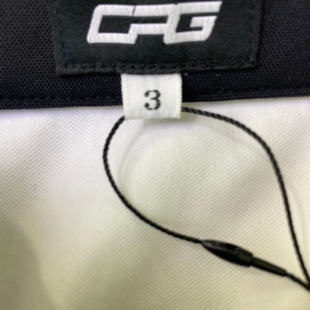 サイズ：3 CPG GOLF シーピージーゴルフ 半袖ポロシャツ