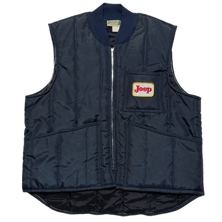90's Samco Sportswear Quilting Vest Made in USA
