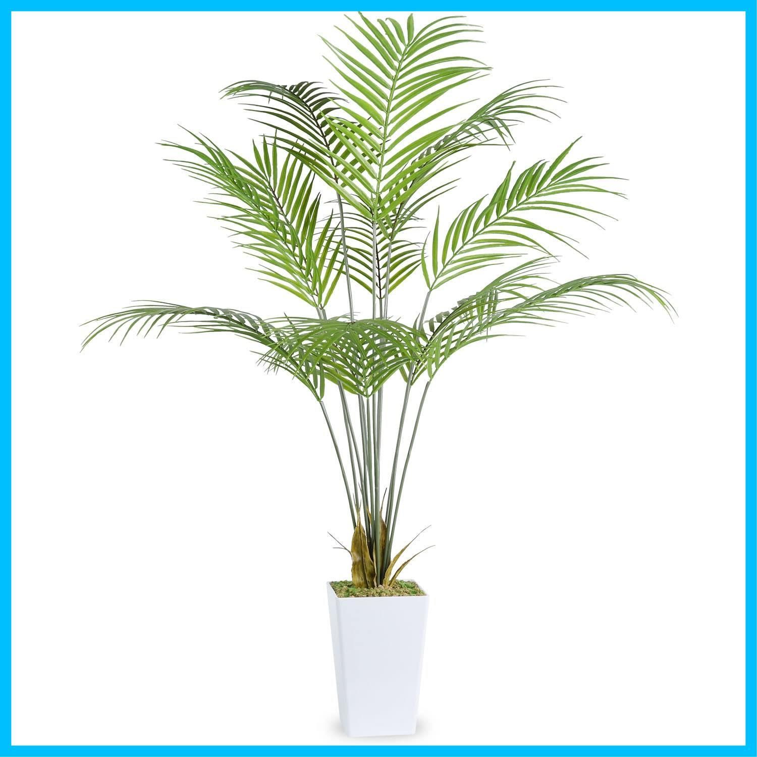 フェイクグリーン 熱帯のヤシの木 造花 観葉樹 人工観葉植物 光触媒 空気清浄 消臭 抗菌 室内 90CM