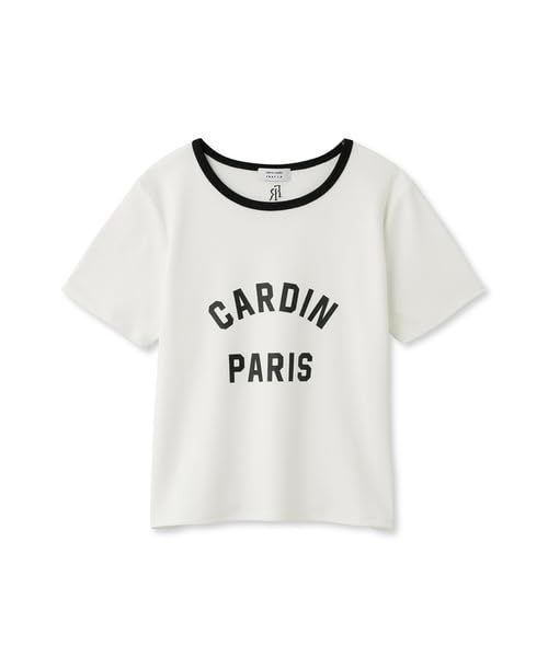 Free Size_ホワイト フレイ アイディー FRAYI.D×pierre cardin フライスコンパクトTシャツ FWCT241816 レディース WHT