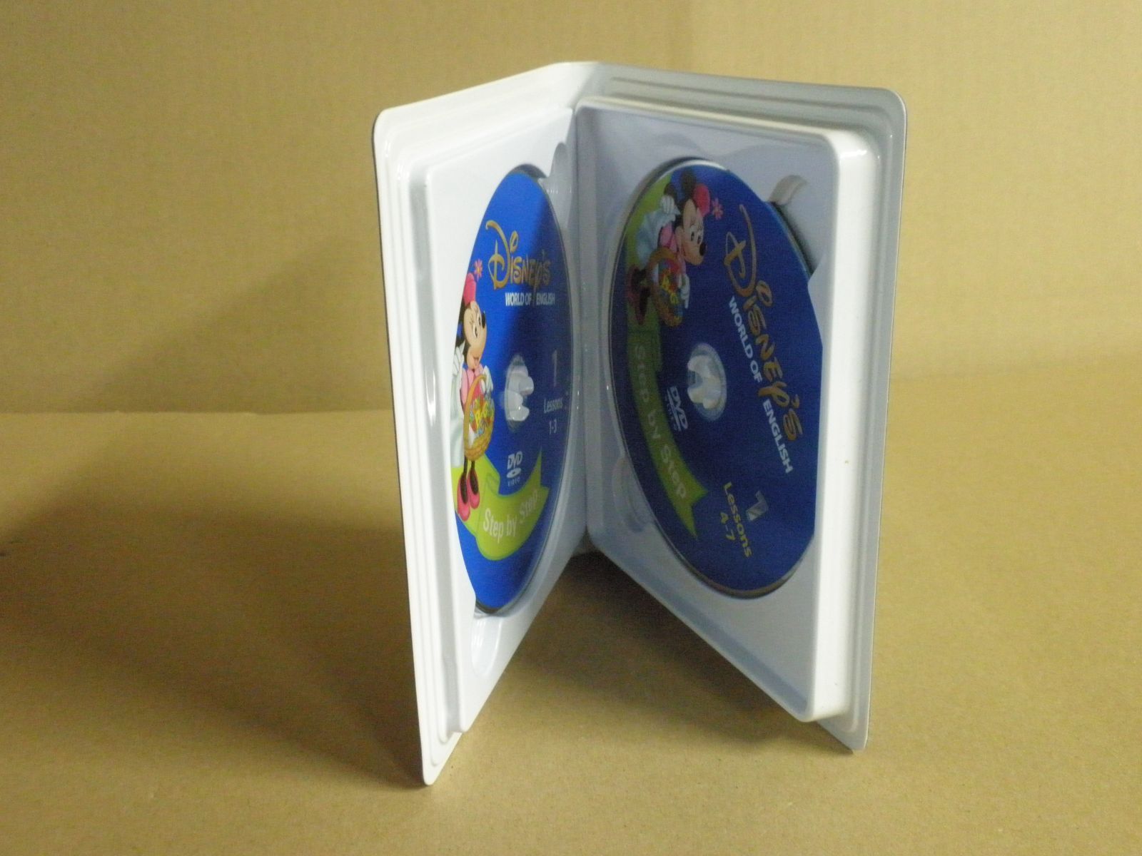 DVD】Disney's WORLD OF ENGLISH Step by Step［12巻セット/各2枚組