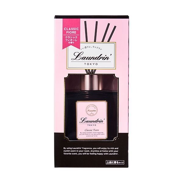 （まとめ） ネイチャーラボランドリン ルームディフューザー クラシックフィオーレ 本体 80ml 1セット 【×5セット】