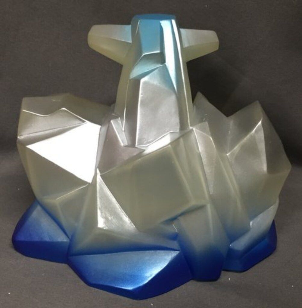 やまなや 怪獣郷 光怪獣プリズ魔(帰マン入り)クリア成型/青/紫/