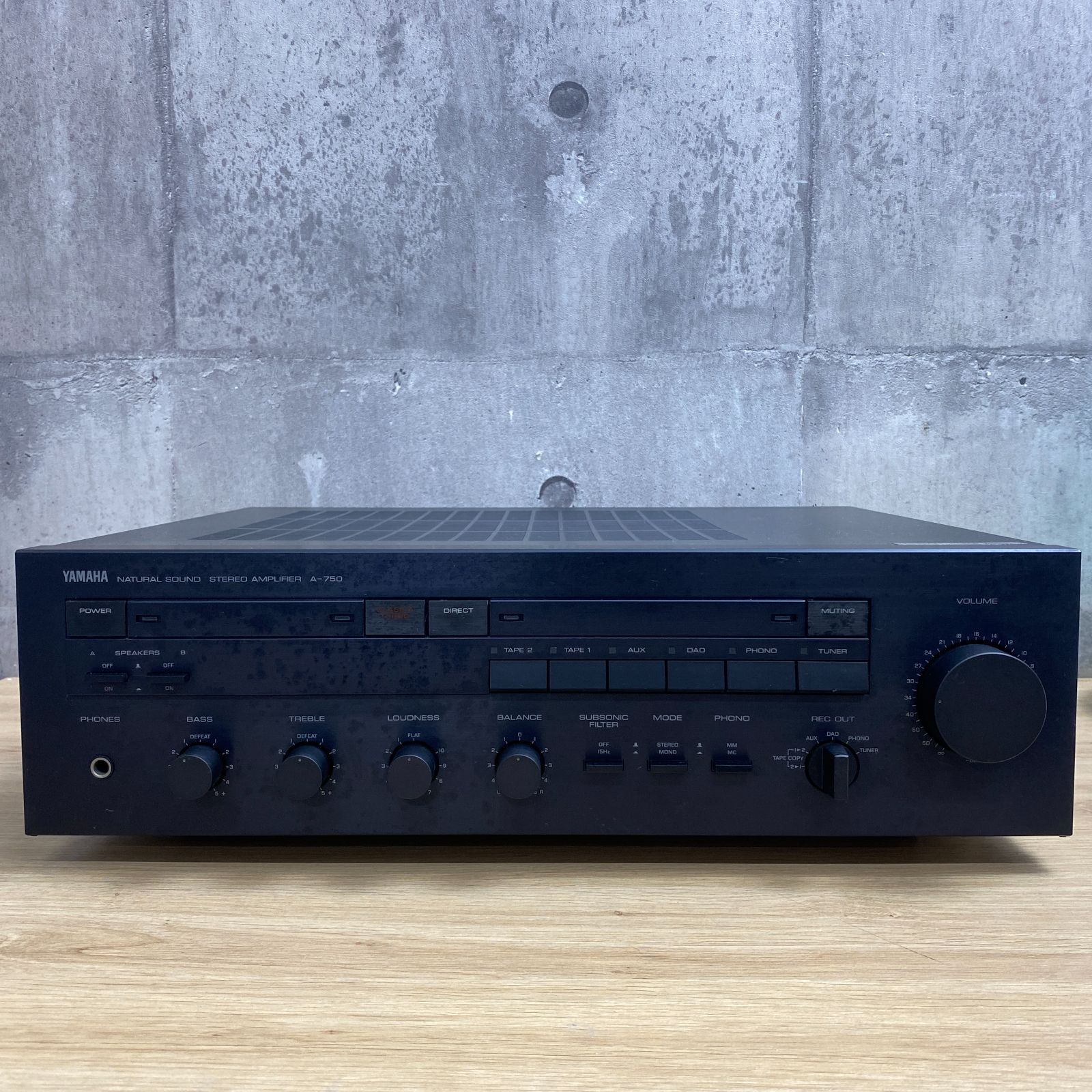 ヤマハ プリメインアンプ A-750 現状品 Yahoo!オークション -「yamaha a-750」の落札相場・落札価格