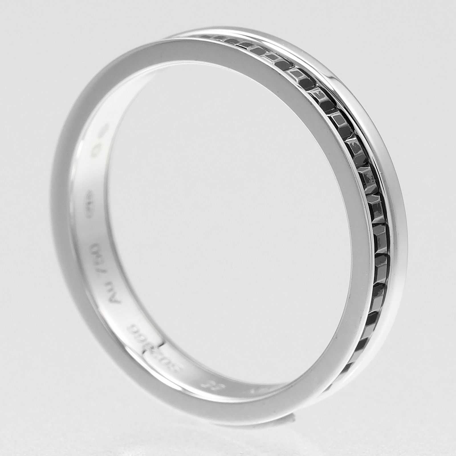 Boucheron】ブシュロン キャトル ハーフ ブラック K18ホワイトゴールド  