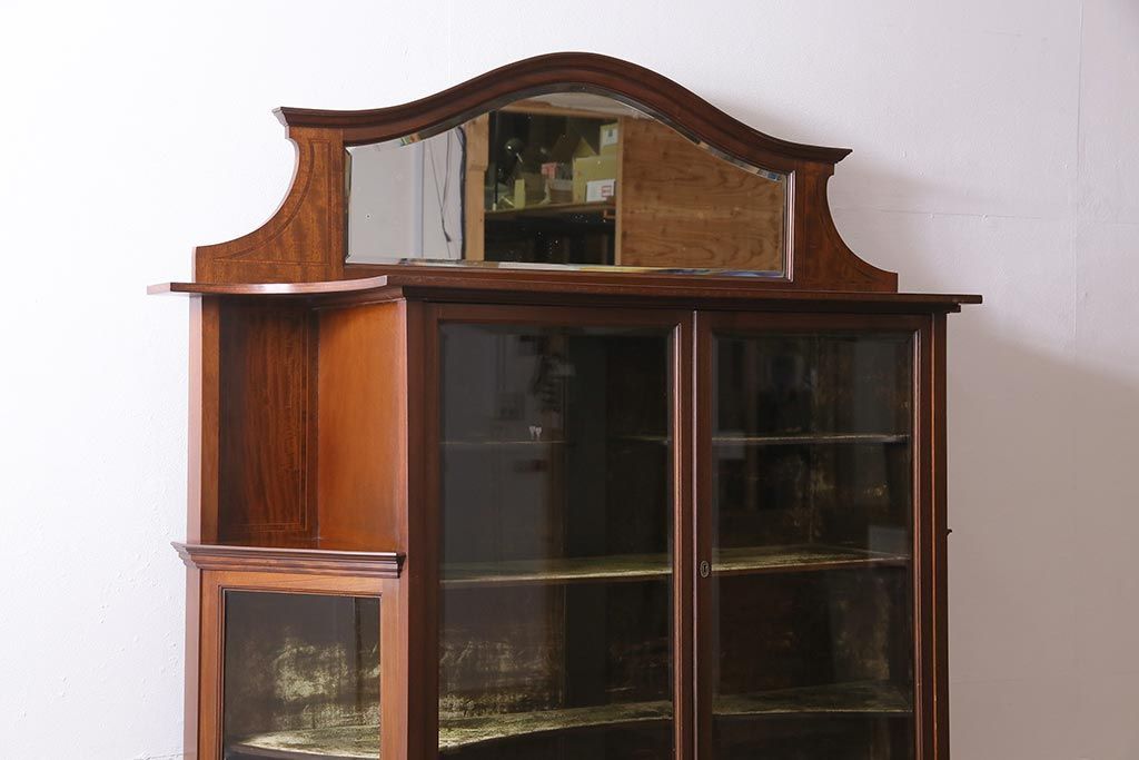 キャビネット マホガニー材 イギリスアンティーク R-045147 - メルカリ