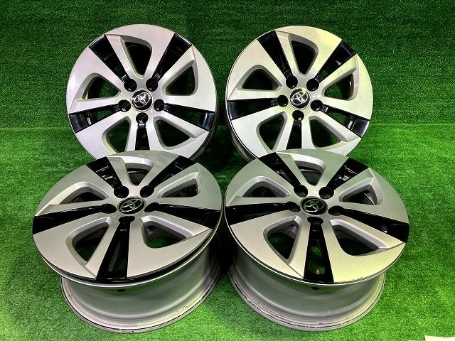 トヨタ TOYOTA 純正 トヨタ純正 ZVW50 プリウス 15ｲﾝﾁ 6.5J 5穴 4本 100 40