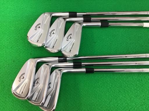 キャロウェイ X FORGED 2025 6S アイアンセット IR 純正特注シャフト フレックスその他 メンズ 男性用 右利き 右用 Cランク ゴルフクラブ
