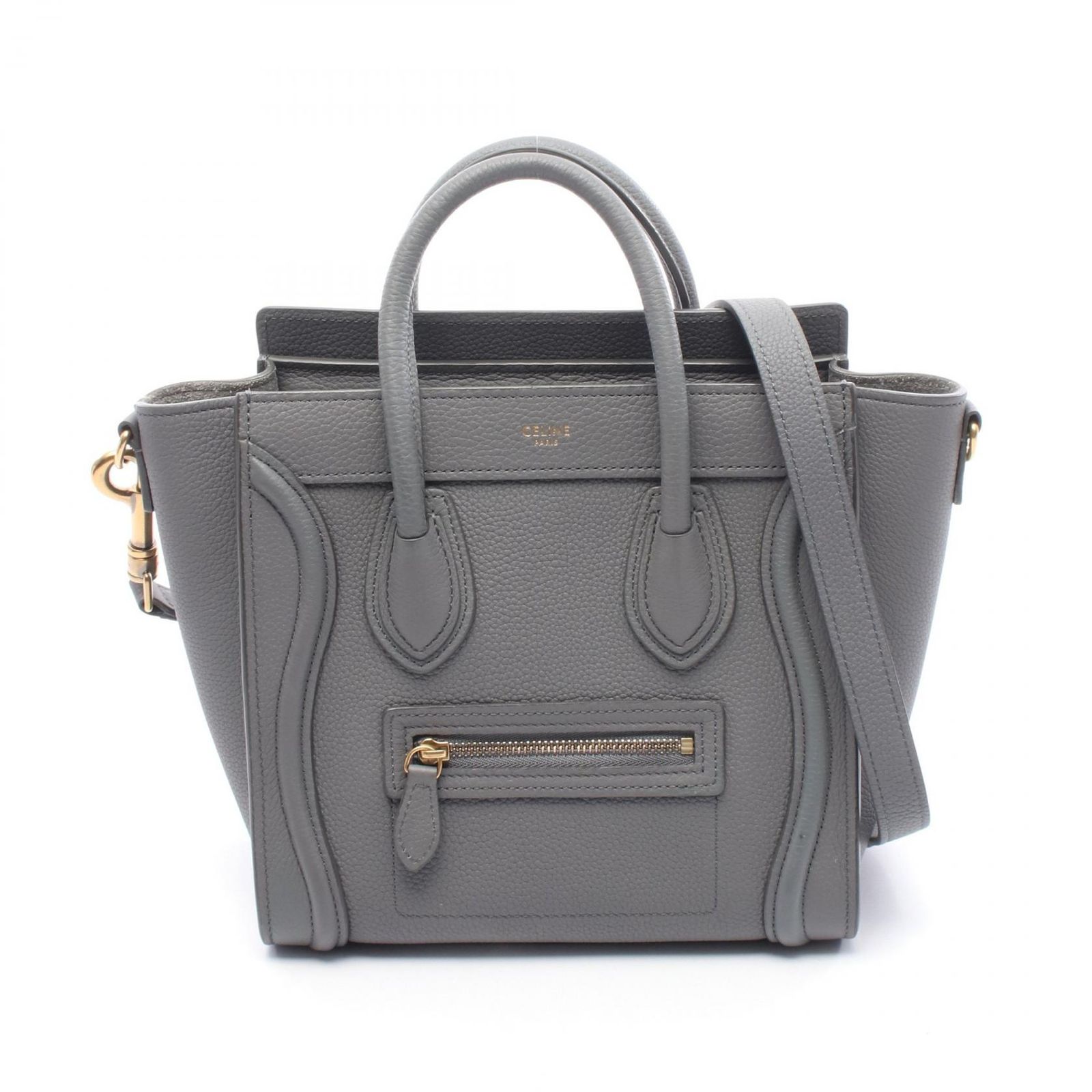 セリーヌ CELINE ハンドバッグ ラゲージ ナノショッパー 168243