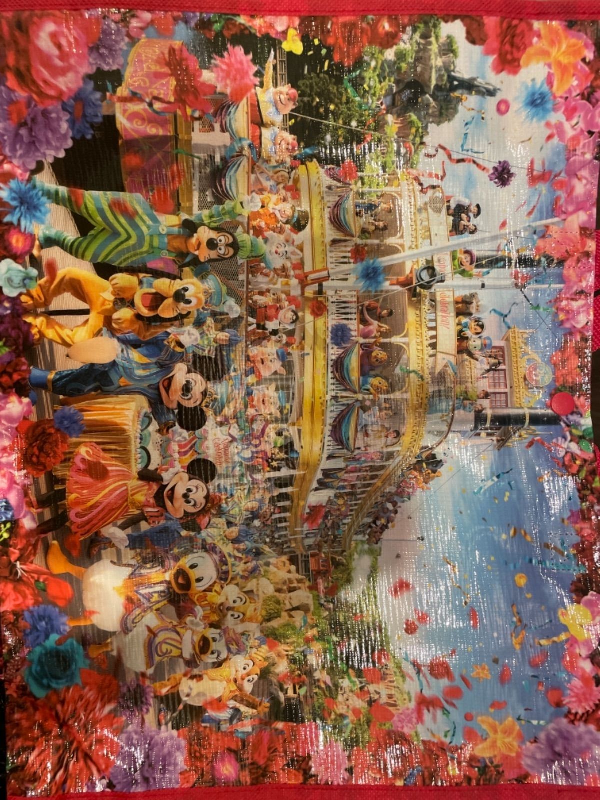 【ラス１】ディズニー　イマジニング　ショッピングバッグ　35th 　蜷川実花 ディズニー 35周年 実写 ショッピングバッグ 蜷川実花 イマジ