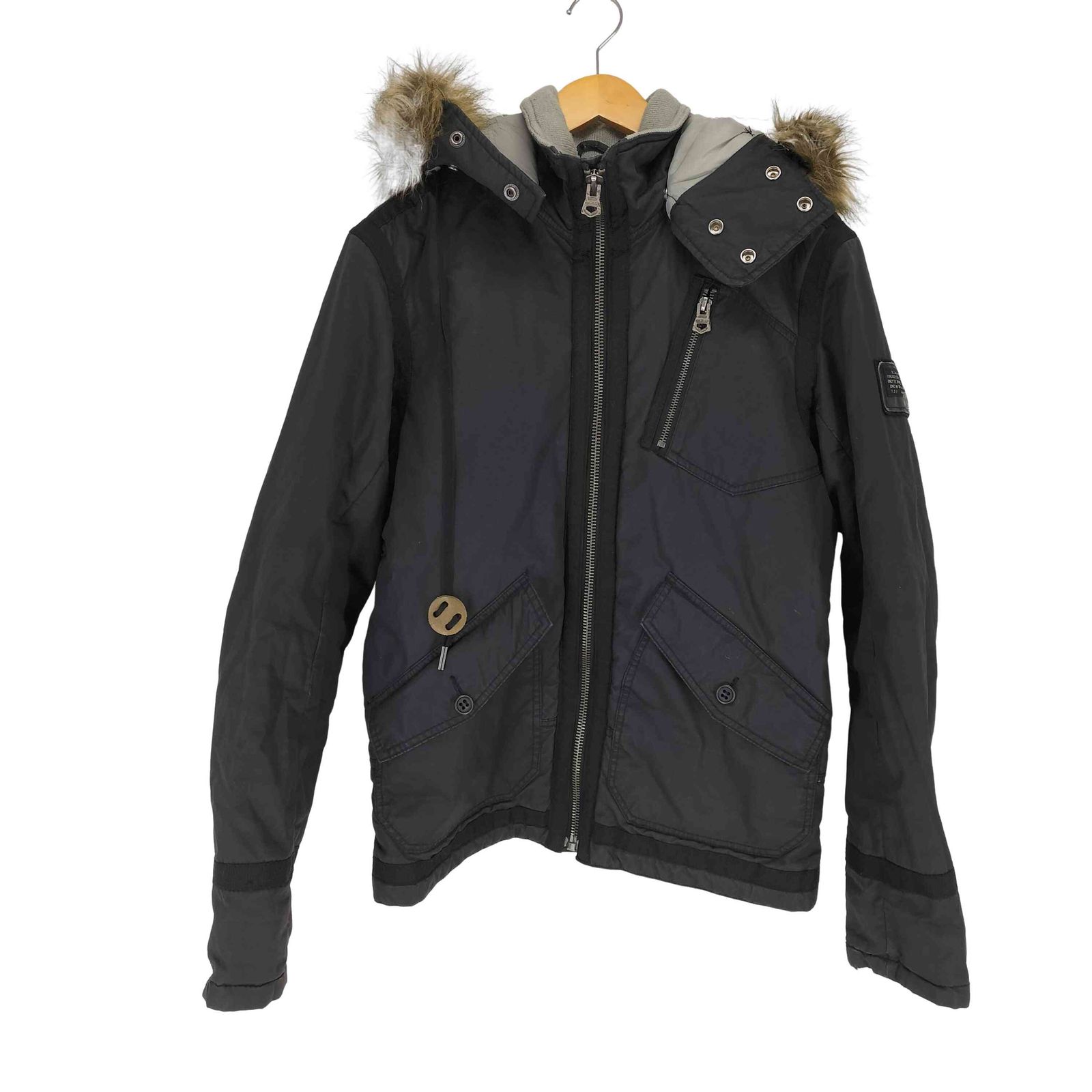 ジャケット・アウター DIESEL n2b 中古・古着通販】DIESEL (ディーゼル) N-2Bジャケット ブラック