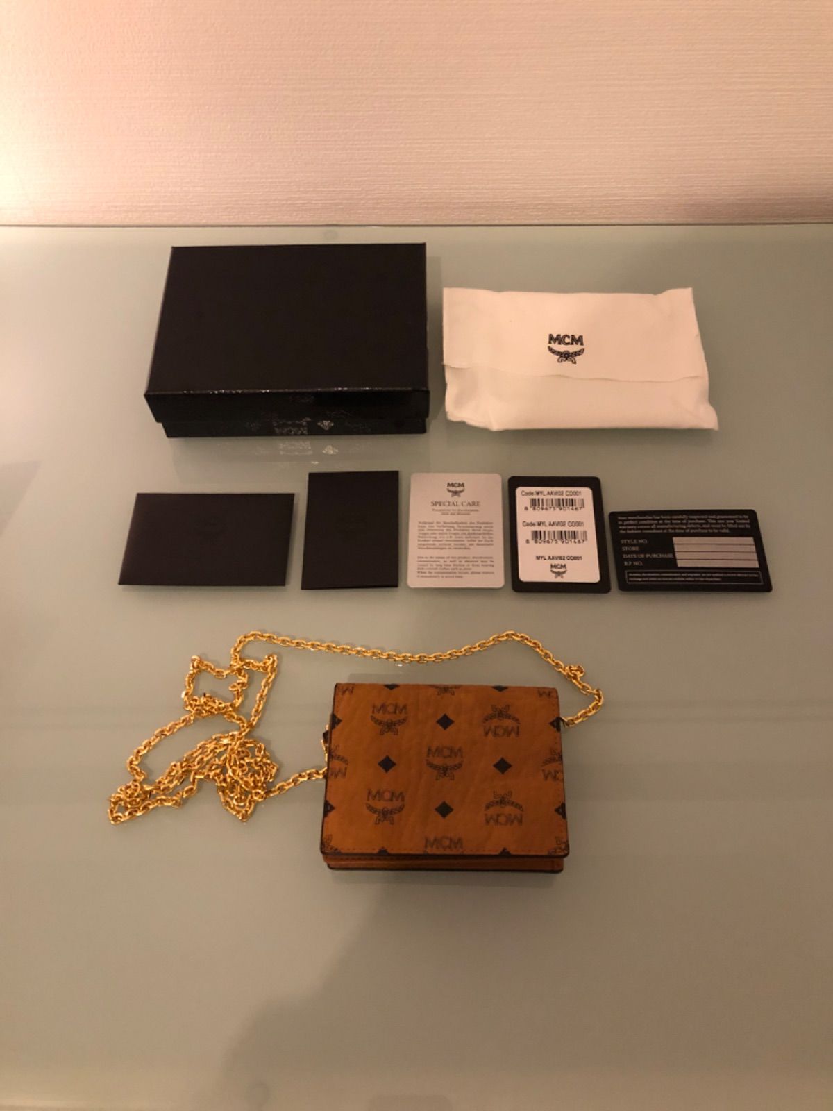 MCM］〈ヴィセトス オリジナル〉チェーンウォレット - メルカリ