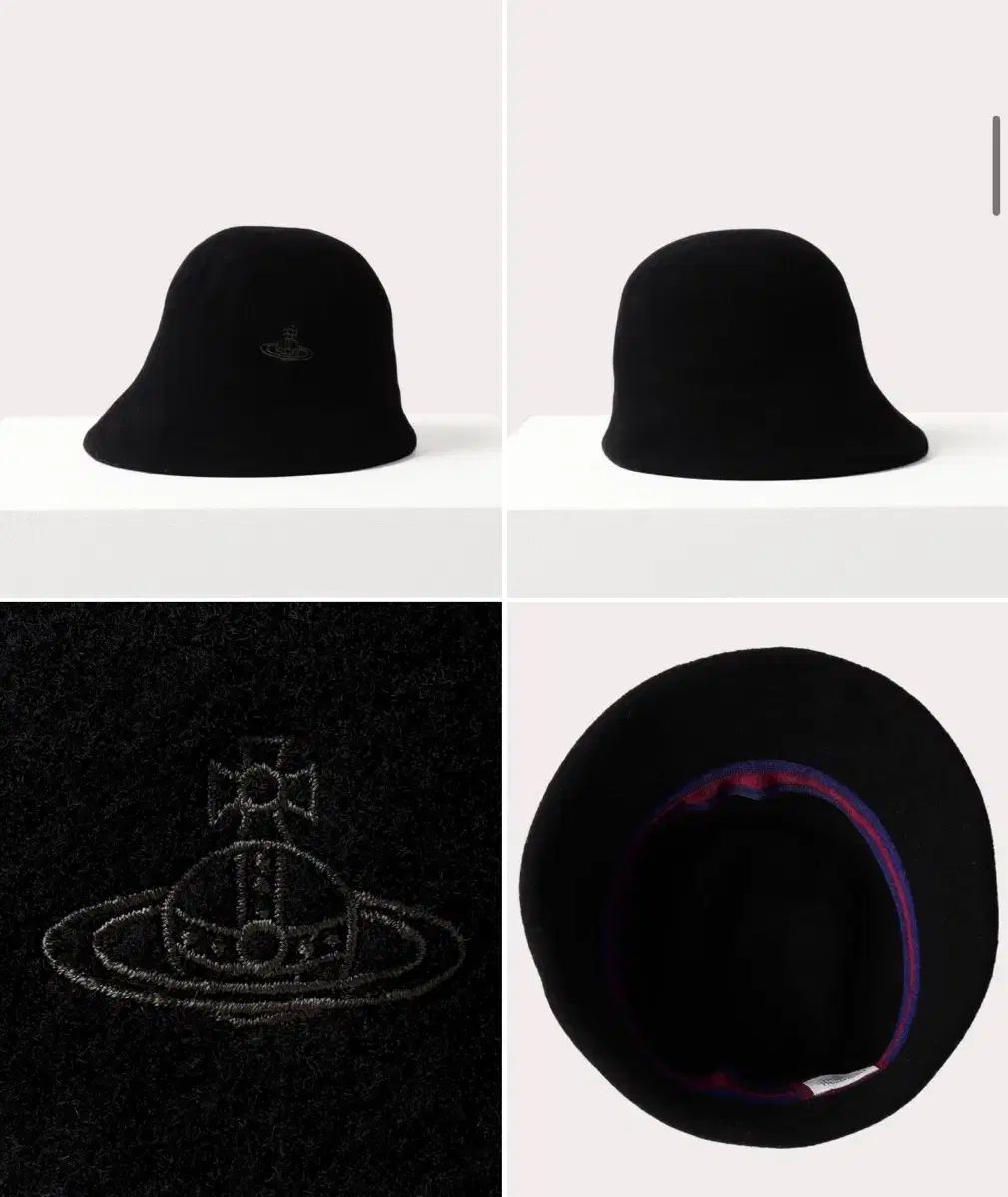 Vivienne Westwood ヴィヴィアンウエストウッド バケットハット ブラック
