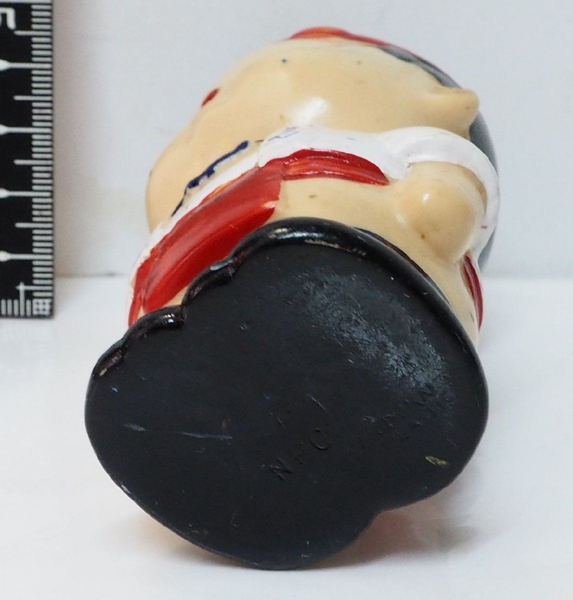 福岡銀行【山笠 法被少年】ソフビ貯金箱 昭和レトロ□ふくぎん 福銀