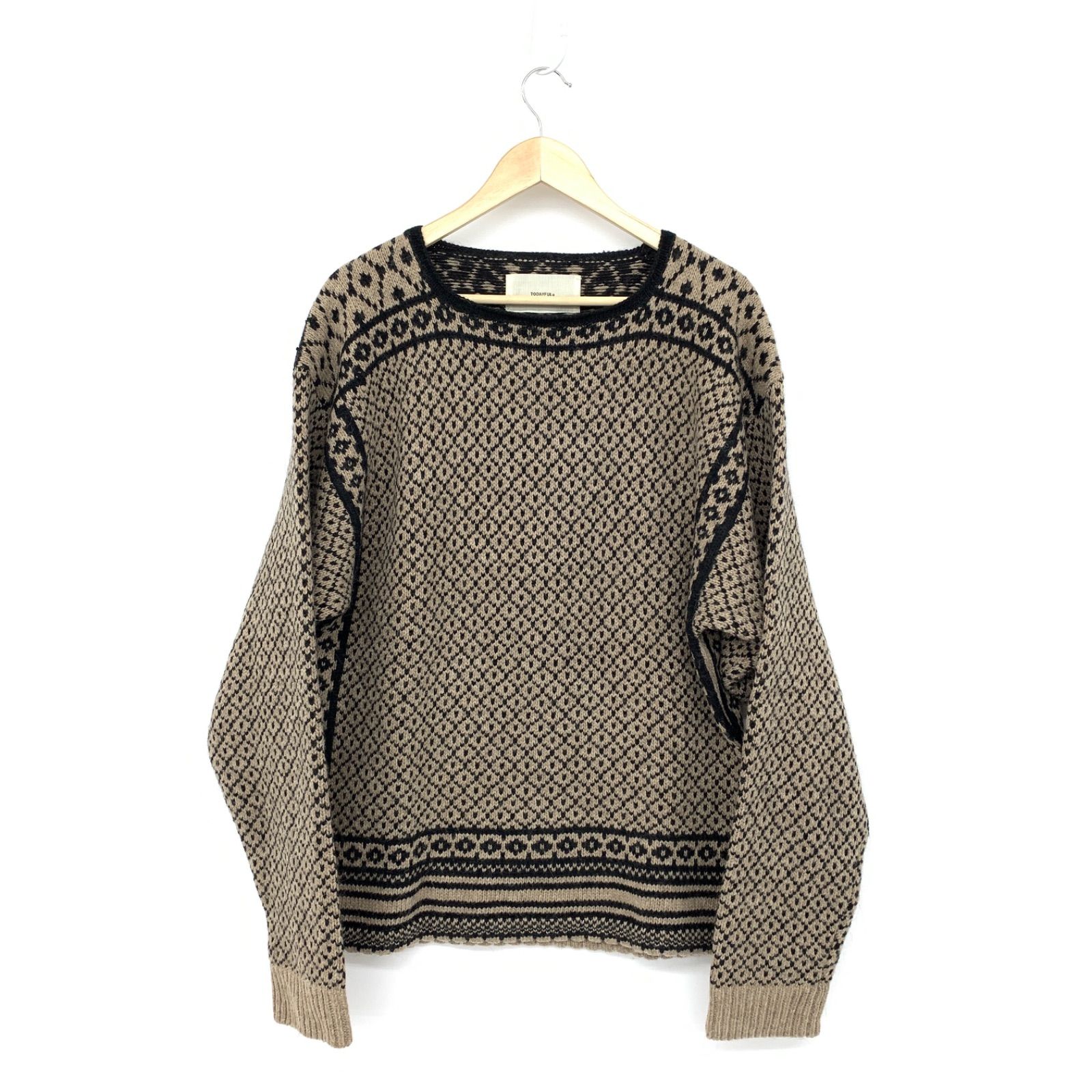 TODAYFUL / トゥデイフル Nordic Over Knit - トップス最 安値 価格