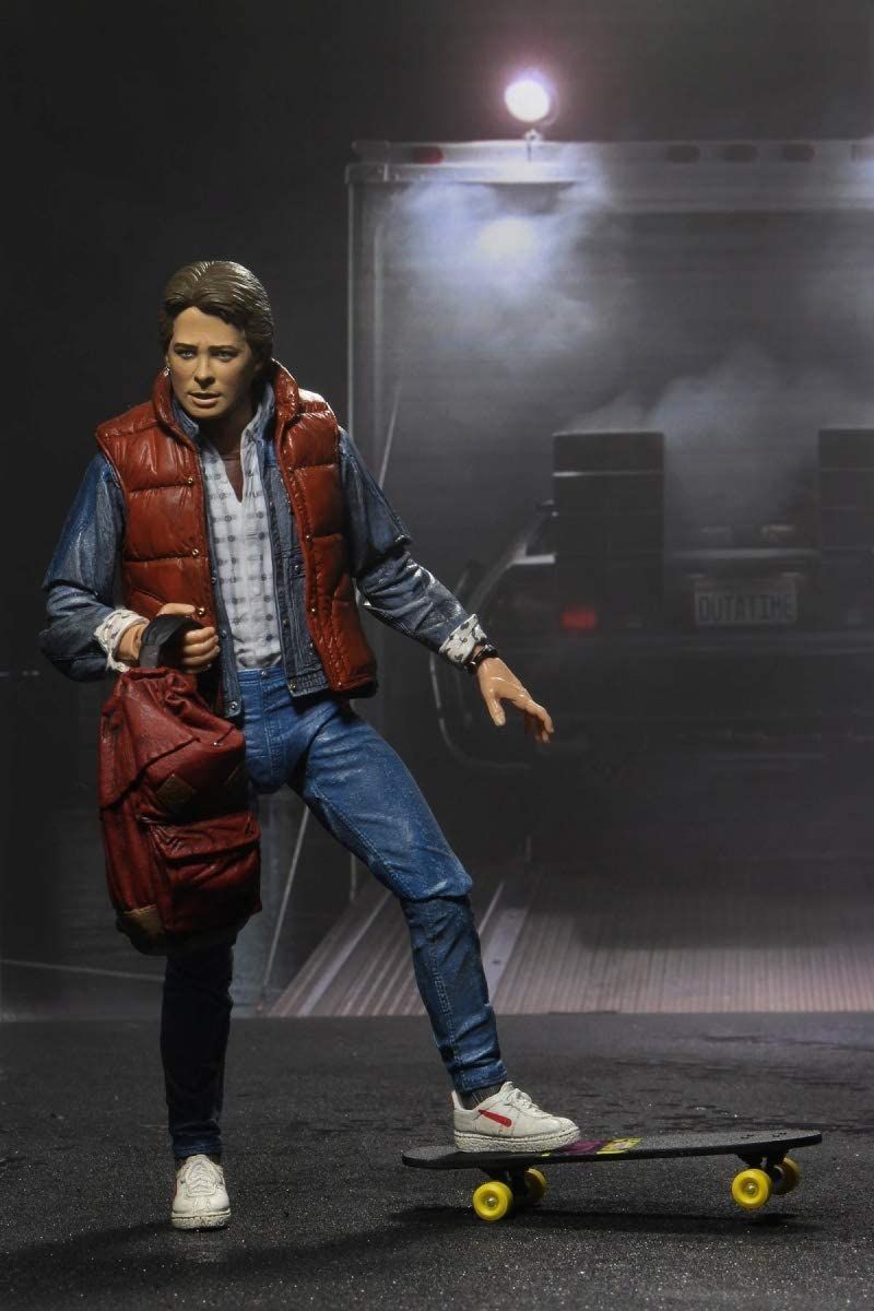 1/18 バックトゥザフューチャー マーティ フィギュア マイケルJフォックス マイケル・J・フォックス公認の『バック・トゥ・ザ