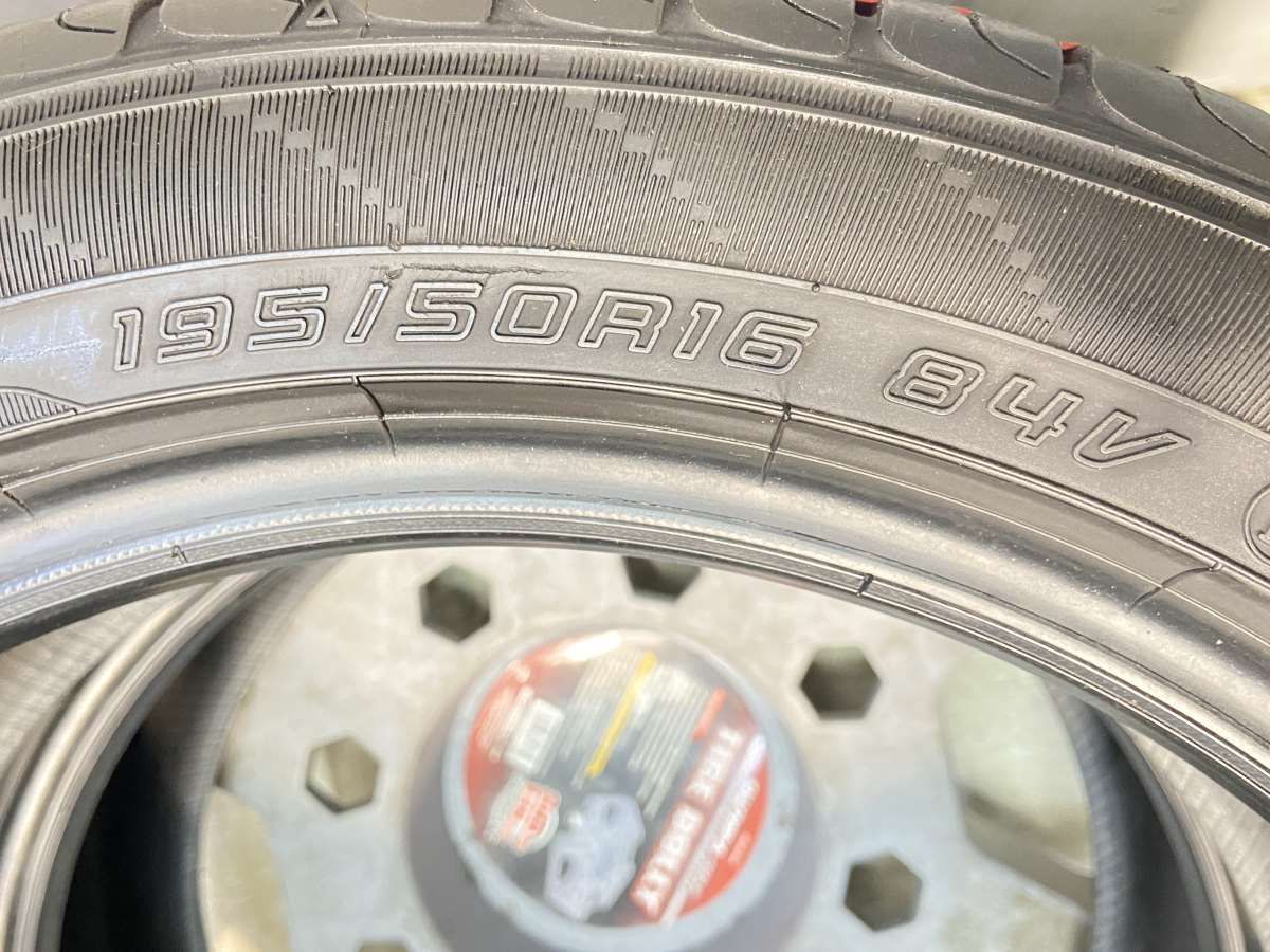 195/50R16 ダンロップ エナセーブ EC204 中古タイヤ サマータイヤ 2本セット s16240328072 - メルカリ