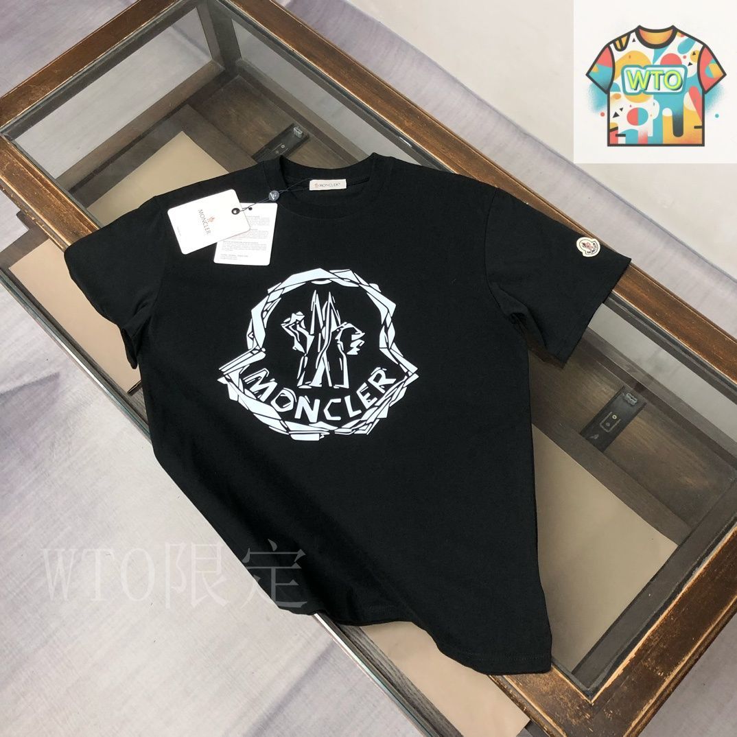 ♪特別価格♪Moncler 25SS シャツドレス 今日特価】Moncler / モンクレール 25SS ロゴプリント半袖 T