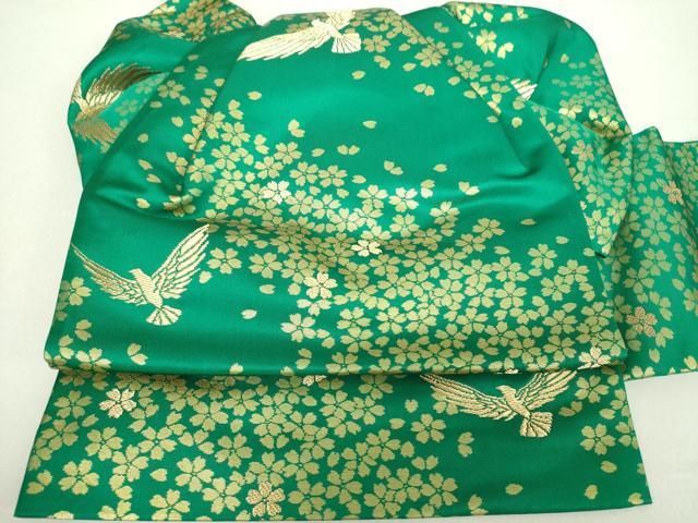 斉藤三才 桜に鳥模様 金糸 赤 黒 シック 袷 正絹 振袖・襦袢セット 楽天市場】斉藤 三才 着物（種類（着物）振袖）の通販